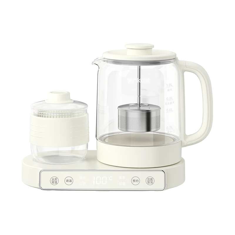 ankale 多功能二合一 养生壶套装+暖杯垫+煮茶壶+烧水壶