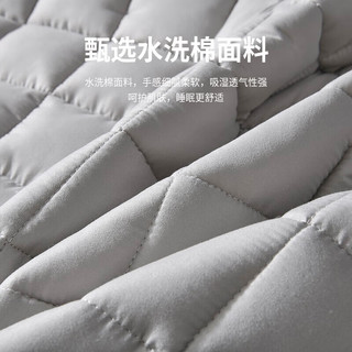 OBXO/源生活 防脏 床褥床垫 【轻薄】灰色夹棉保护垫