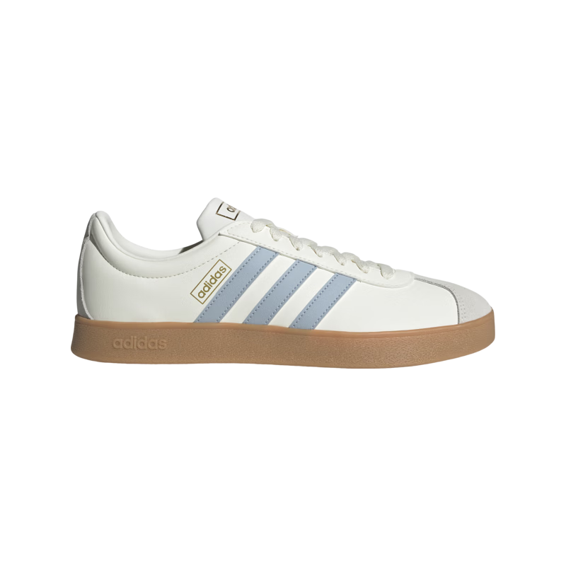  adidas/阿迪达斯 复古 女士休闲板鞋 汉玉白/蓝色/金色 (女生买小半码) 37