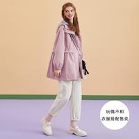 a02 收腰设计 女士风衣