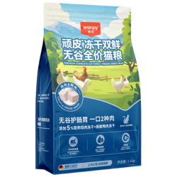 顽皮 双鲜无谷 猫粮1.5kg