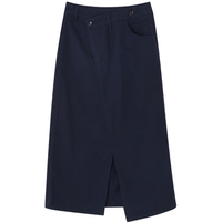  dme/德玛纳 不对称门襟 女士牛仔半身裙