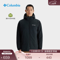 Columbia 拒水 男士棉夹克  M (175/96A) 010 黑色