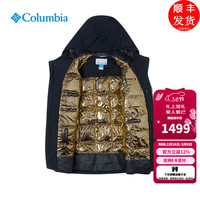 Columbia 户外25秋冬男子金点防水700蓬鸭绒保暖羽绒服XE5842 010 黑色 XL (185/104A)
