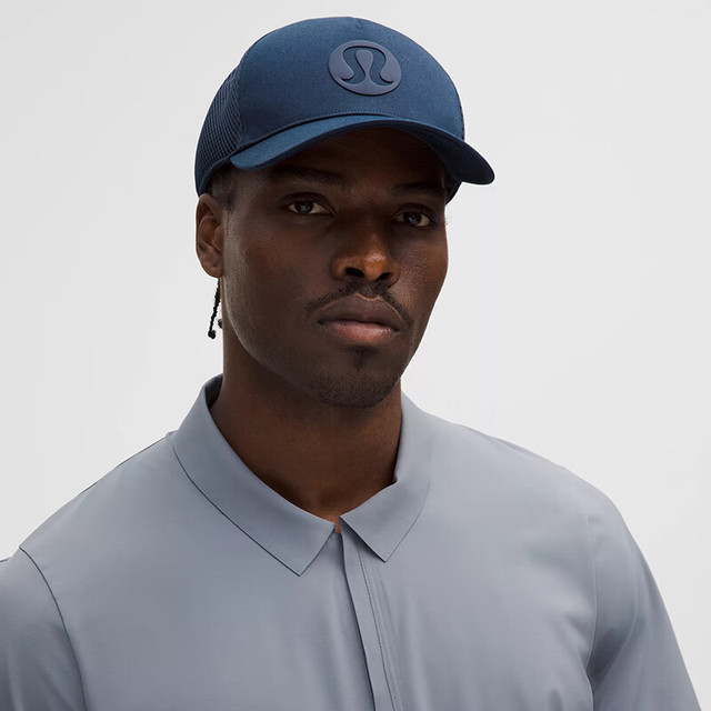 今日必买：lululemon 丨Luxtreme 男士前拉链休闲衫 速干芯吸 LM3DIVS 太阳灰 M