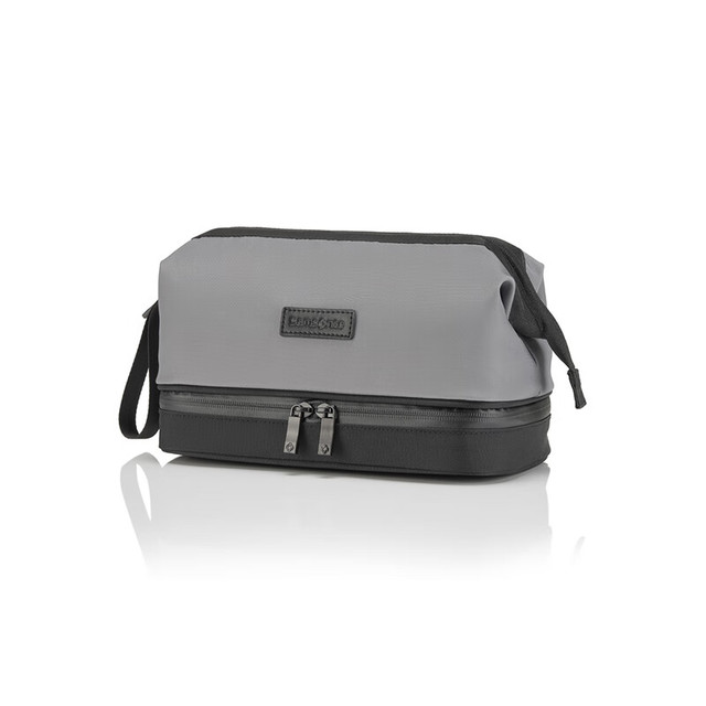 今日必买：新秀丽 【干湿分离】便携洗漱化妆包隔层分区收纳 4.5L 674*08042