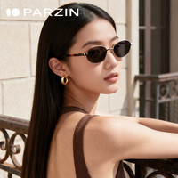 帕森 太阳镜女  周也同款 复古椭圆框26年新品 PZ8606