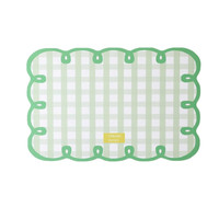 徕本 宠物吃饭垫子 清新绿 小号 30*40cm