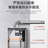 海尔 JSQ24-12MY3L 水气双调恒温 12升 天然气 燃气热水器