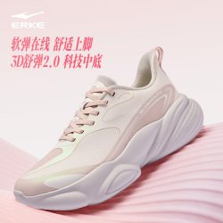 鸿星尔克 软底轻便 女士运动鞋