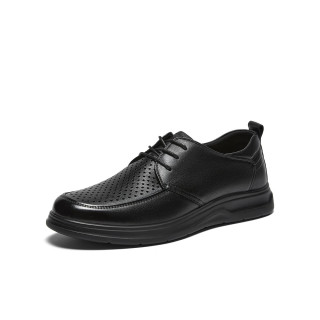 百思图 限今天！BASTO/百思图 简约时尚 男士休闲皮鞋