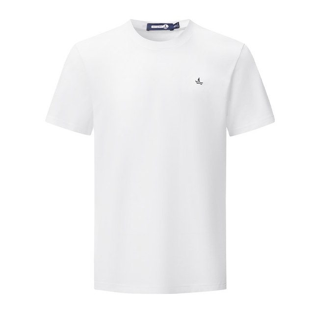 移动端：navigare 意大利小帆船黑色T恤男短袖圆领体恤打底衫