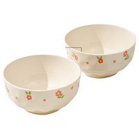 ARST/雅誠德 高温釉下彩 陶瓷餐具套装+高脚碗 6英寸和韵高脚碗*2只