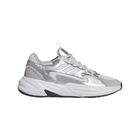  adidas/阿迪达斯 厚底 男士休闲鞋 晶白/金属银/浅灰 40