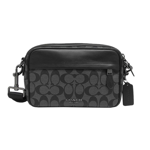 COACH 男士字母印花相机包 50715