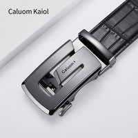 Caluom Kaiol 凯文瑞鲁皮带真皮男士腰带牛皮自动扣