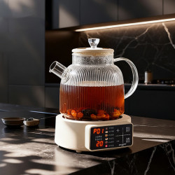 Peskoe 全玻璃0胶水 养生壶 滤网 1.2L 滤网款