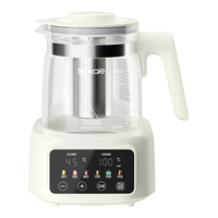 ankale 全玻璃0胶水0涂层0拼接 电陶养生壶 1.3L 【全玻璃0胶水】 精控±1℃