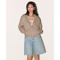 Abercrombie & Fitch 美式复古 女士卫衣 棕色 XXS (160/76A)