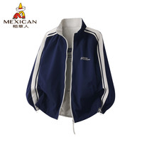 稻草人 男款夹克 情侣新款立领百搭外套