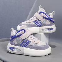 史努比 中大童春秋季男女童耐磨魔术贴低帮运动鞋