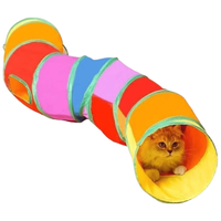  阿柴与猫 消耗体力 猫咪隧道 逗猫棒