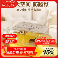 茨格曼 仓鼠笼金丝熊笼子大空间仓鼠笼子外带豪华宠物用品