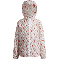 【轻柔抗皱】女童遮阳防蚊便携印花短款时尚儿童外套