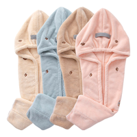  首力家居 超强吸水速干 女士干发帽 【升级加厚】奶油米【7A级别品质】