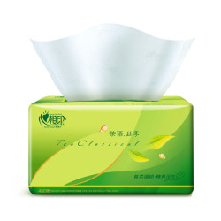 心相印 抽纸茶语丝享 3层150抽*24包S码 纸巾整箱卫生纸