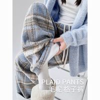 FANDEIGE/凡帝格 加绒 女士格子裤