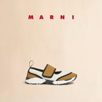 MARNI 2026早春 女士玛丽珍魔术贴织带休闲运动鞋