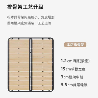  简第 储物床 排骨架
