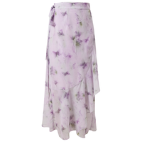  3COLOUR/三彩 荷叶边 女士半身裙