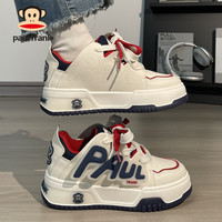 大嘴猴 春季新款红色板鞋男鞋厚底百搭爆款情侣鞋休闲复古小众学生