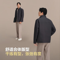 BOSIDENG/波司登 90鹅绒 男士羽绒服 岱宗灰|8C98 XL 185/104A 体重约155-170斤