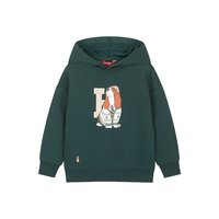 暇步士 童装儿童卫衣男童春秋新款大童宝宝连帽宽松套头衫休闲上衣