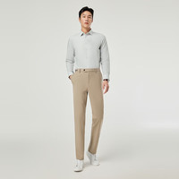 YOUNGOR/雅戈尔 含桑蚕丝 男士长袖衬衫