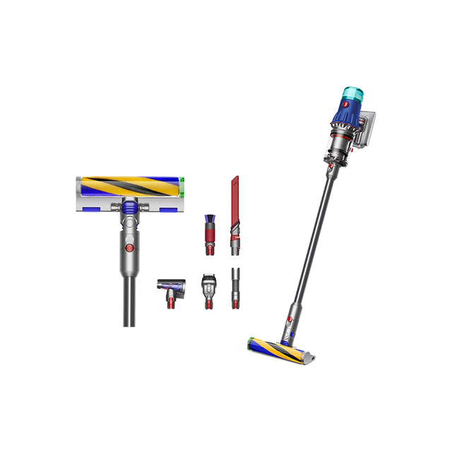 dyson V12Fluffy吸尘器家用手持激光显尘宠