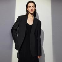 cocoon 重磅精纺羊毛挺阔镇店至简无领西装