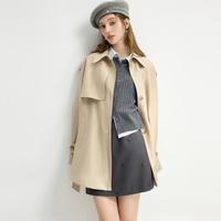 CHIU·SHUI/秋水伊人 简约时尚 女士风衣