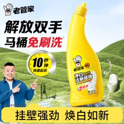 老管家 强力除垢除臭清香型洁厕灵 500g*2瓶
