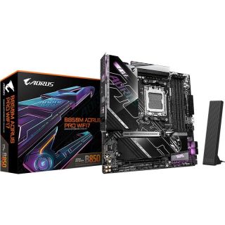 技嘉 B850M AORUS PRO WiFi7电竞雕/AMD锐龙R7-9800X3DCPU主板套装