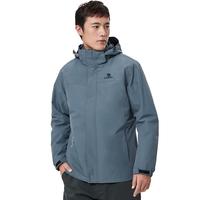 CAMEL 骆驼 男子三合一冲锋衣 A1W218150 黑色 M