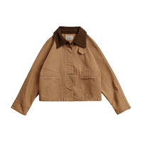 MADEN/马登 灯芯绒拼接 女士夹克 S