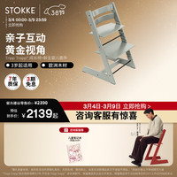 STOKKE 成长椅 Tripp Trapp 儿童餐椅宝宝婴儿座椅 TT椅 冰川绿