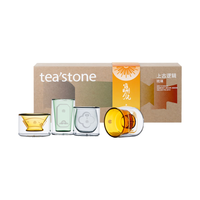 tea'stone 隔热耐高温 琉璃茶具礼盒 窗前明月光·琉璃茶杯