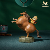 铜师傅 铜摆件《马上封侯》铜工艺品家居饰品 客厅桌面装饰 马上封侯