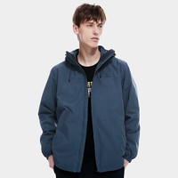 PLUS会员：骆驼 男子三合一冲锋衣 A1W218150 闪电蓝/黑色 M