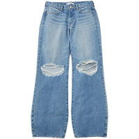  MOUSSY/摩西 破洞水洗 女士牛仔裤 XS